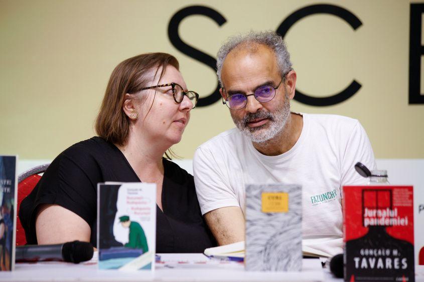 Scriitorul portughez Gonçalo M. Tavares. Foto: Ciprian Măceșaru