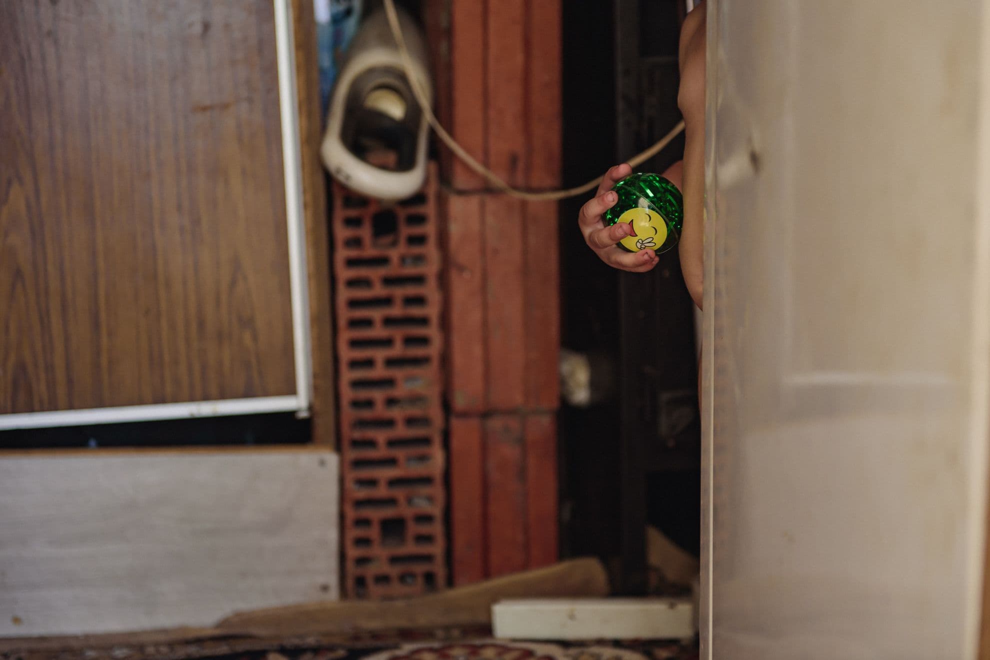 Emil, copilul de doi ani și jumătate al Călinei