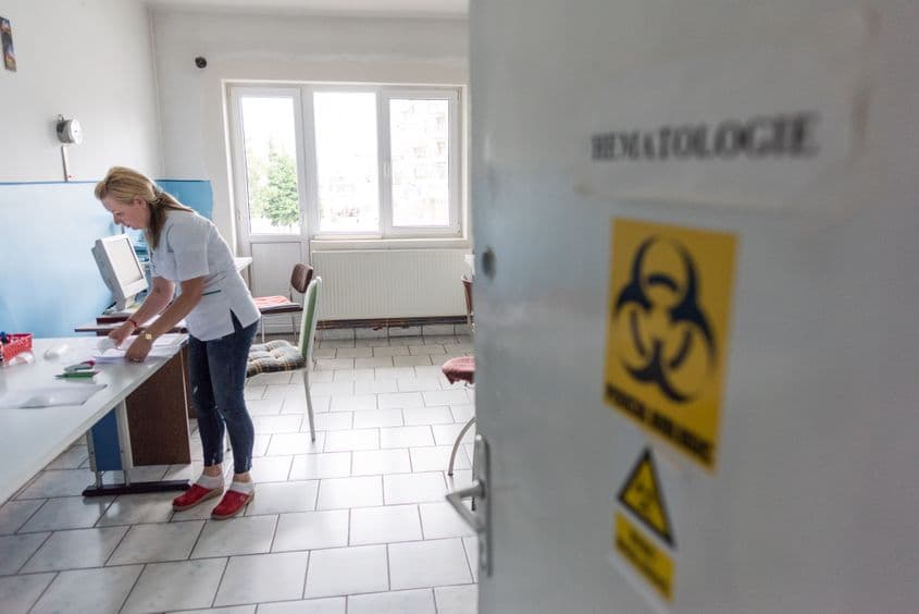 Imagine din interiorul clinicii.