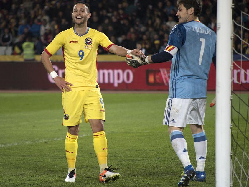 România - Spania s-a încheiat la egalitate, 0-0. Florin Andone a ratat o ocazie importantă în fața lui Casillas
Fotografii: Raul Ștef