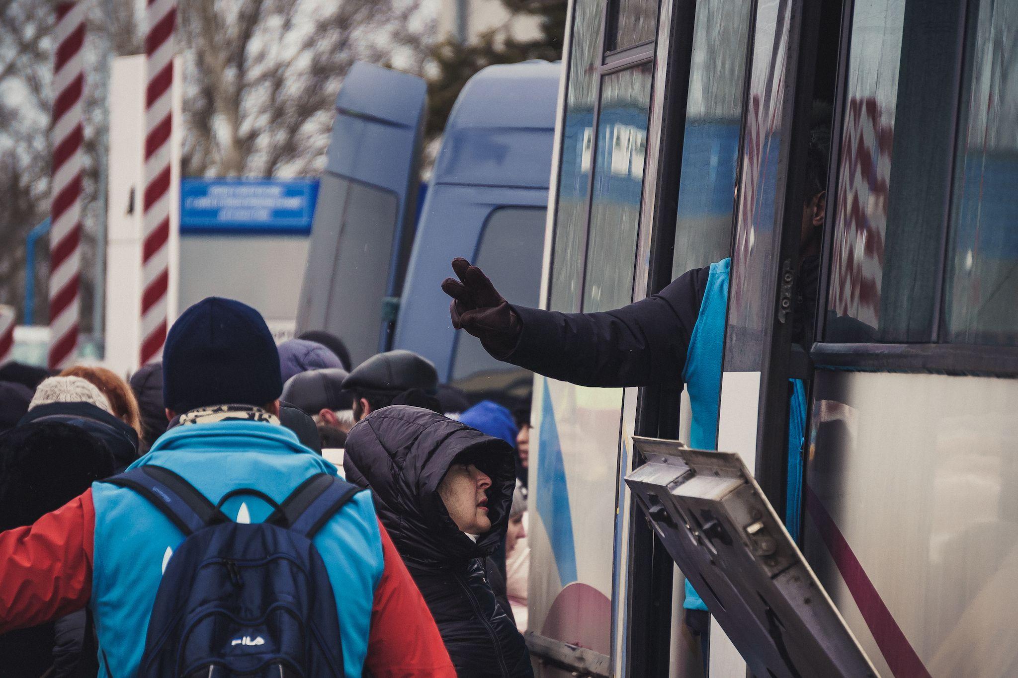 <meta charset="utf-8">Refugiați ucraineni la Palanca, Republica Moldova. Foto: Ioana Epure