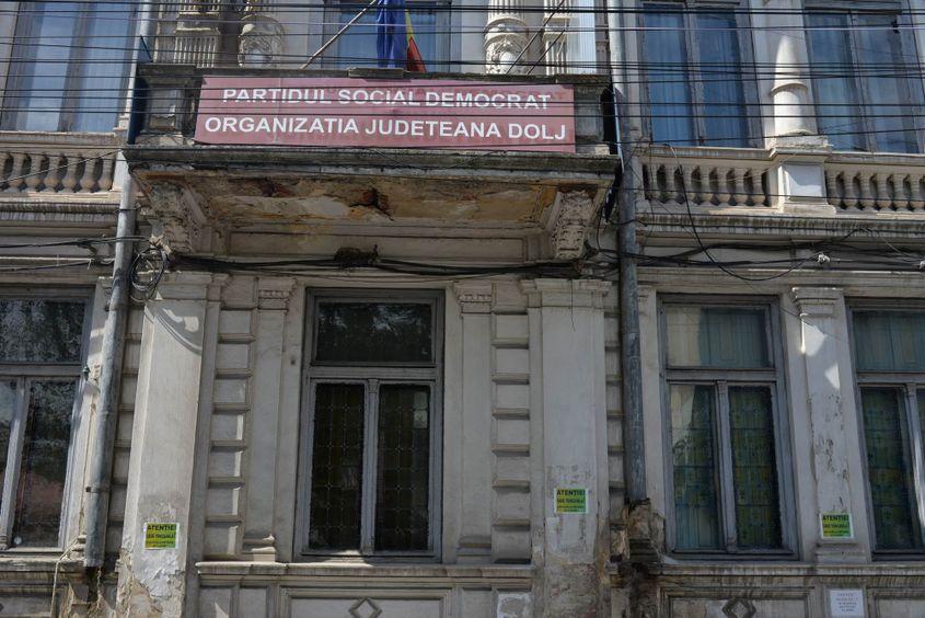 Sediul PSD – fosta Bibliotecă Franceză.