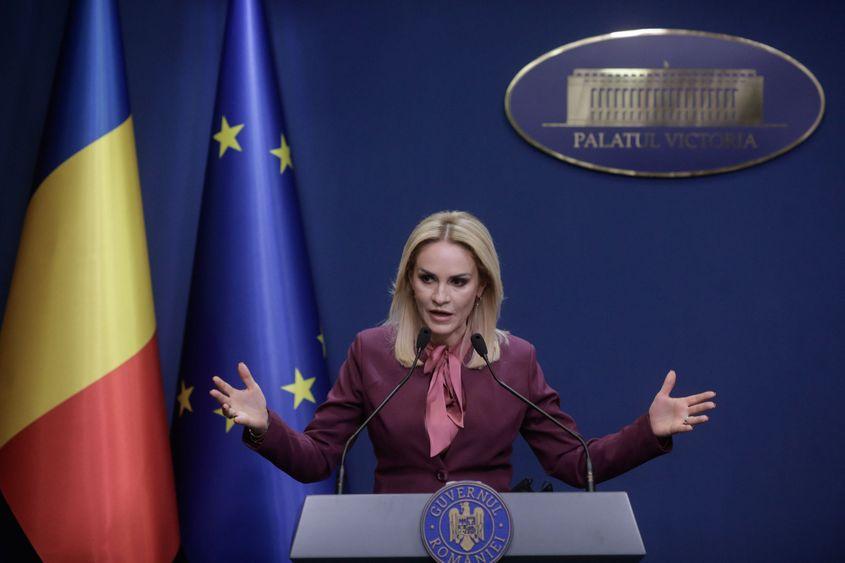 Gabriela Firea. Foto: Inquam Photos / George Călin