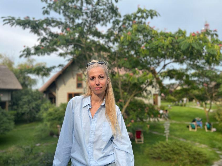 Miruna Berescu, Directorul Festivalului de Film Independent Anonimul, care a împlinit anul acesta 20 de ani. Foto: Cristina Foarfă