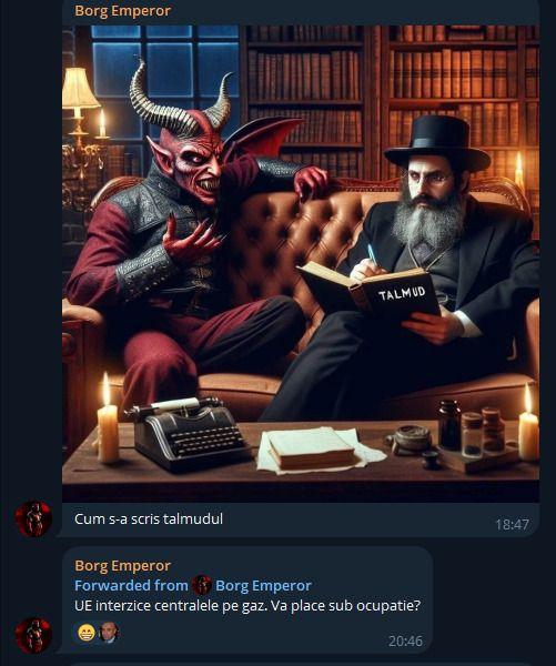 Tot de o clonă a fost postat și ăsta, pretinde Mihai Florian. Captură de ecran via Telegram