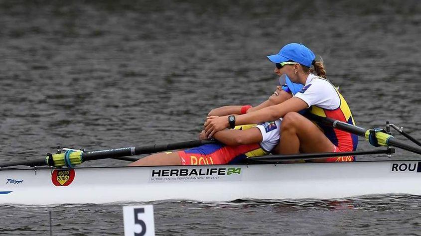 Denisa Tîlvescu și Mădălina Bereș, dublu campioane europene la Glasgow Foto: Mugur Popovici