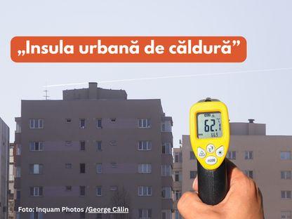 62C pe tobogan. De la străzi ca niște tigăi încinse la râuri pe carosabil, pe „insula urbană de căldură”. Ce explicație au fenomenele meteo extreme