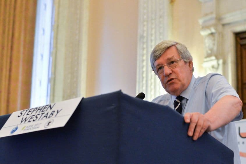 Stephen Westaby. Foto: Lucian Muntean