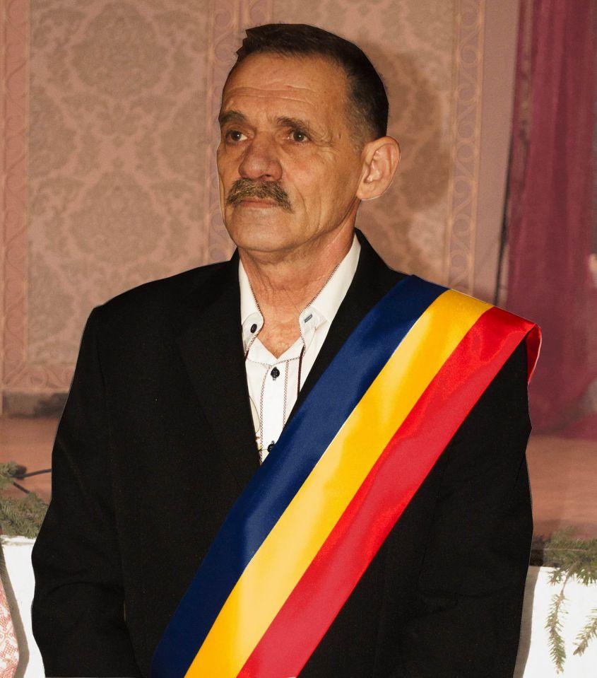Gheorghe Bălăjan, primar al comunei Dumitra din județul Bistrița-Năsăud. Foto: Pagina Primăriei Dumitra.