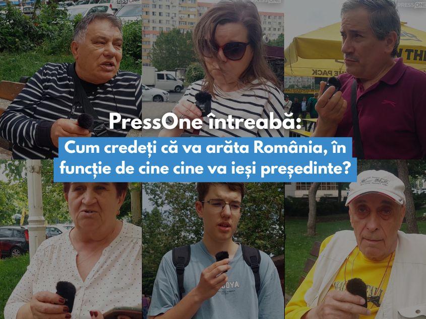 Vox: Cum credeți că va arăta România, în funcție de cine cine va ieși președinte? Colaj: Mălina Gîndu