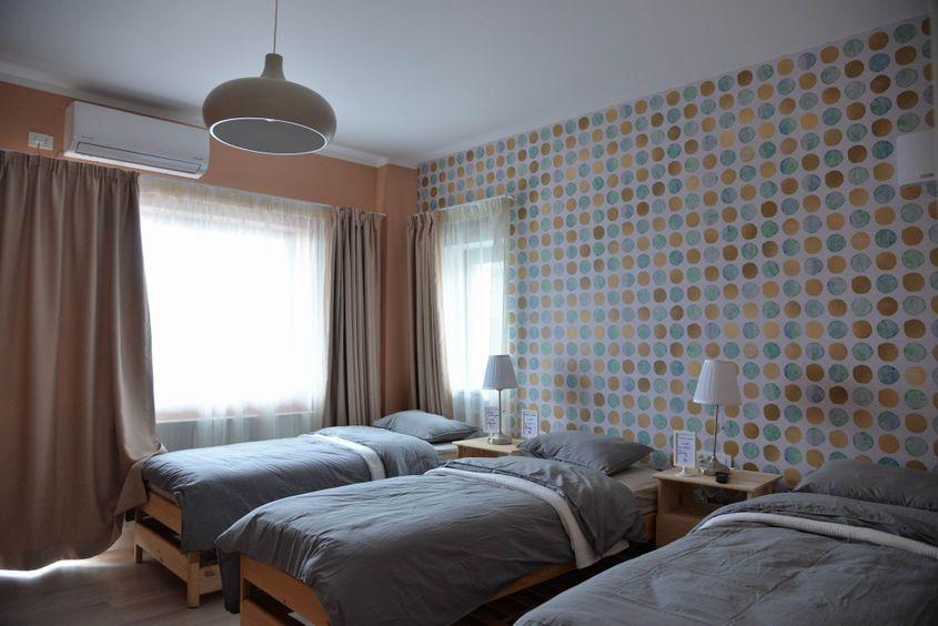 Familiile pot dormi și locui în apropierea spitalului la care sunt tratați copiii, fără costuri asociate