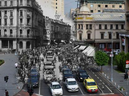 Un secol într-un cadru: centrul Bucureștiului