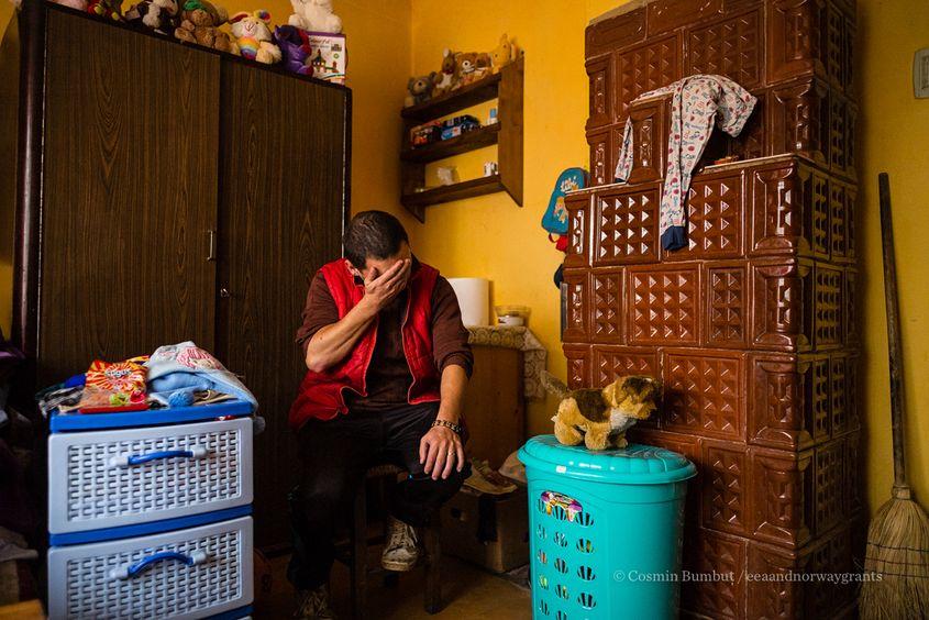 Marius în casa socrilor din Peceiu.