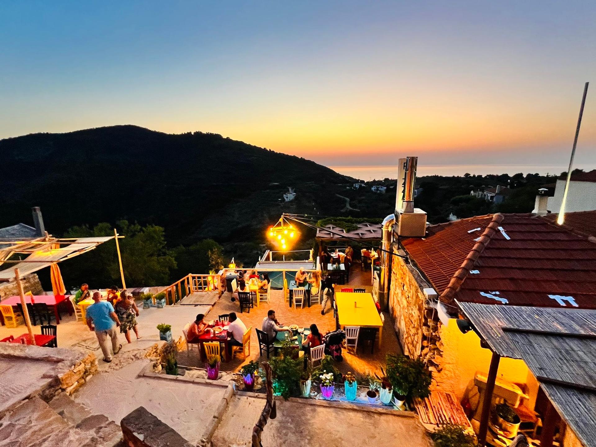 Chora din Alonissos. Foto: Ioana Epure