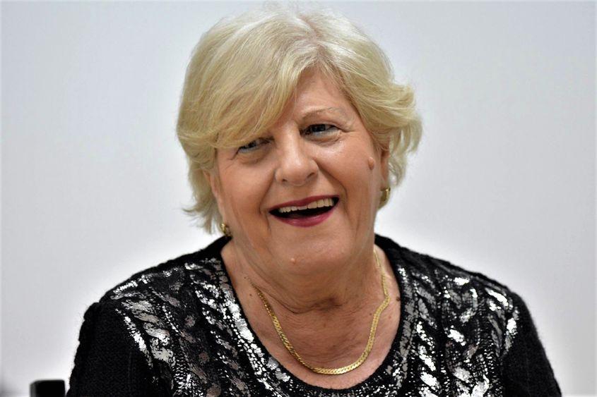 Doamna Matilda, fostă asistentă medicală. Foto: Lucian Muntean