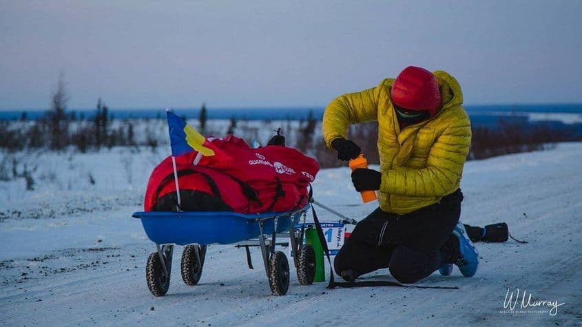 Oprire pe traseu. Foto: Weronika Murray