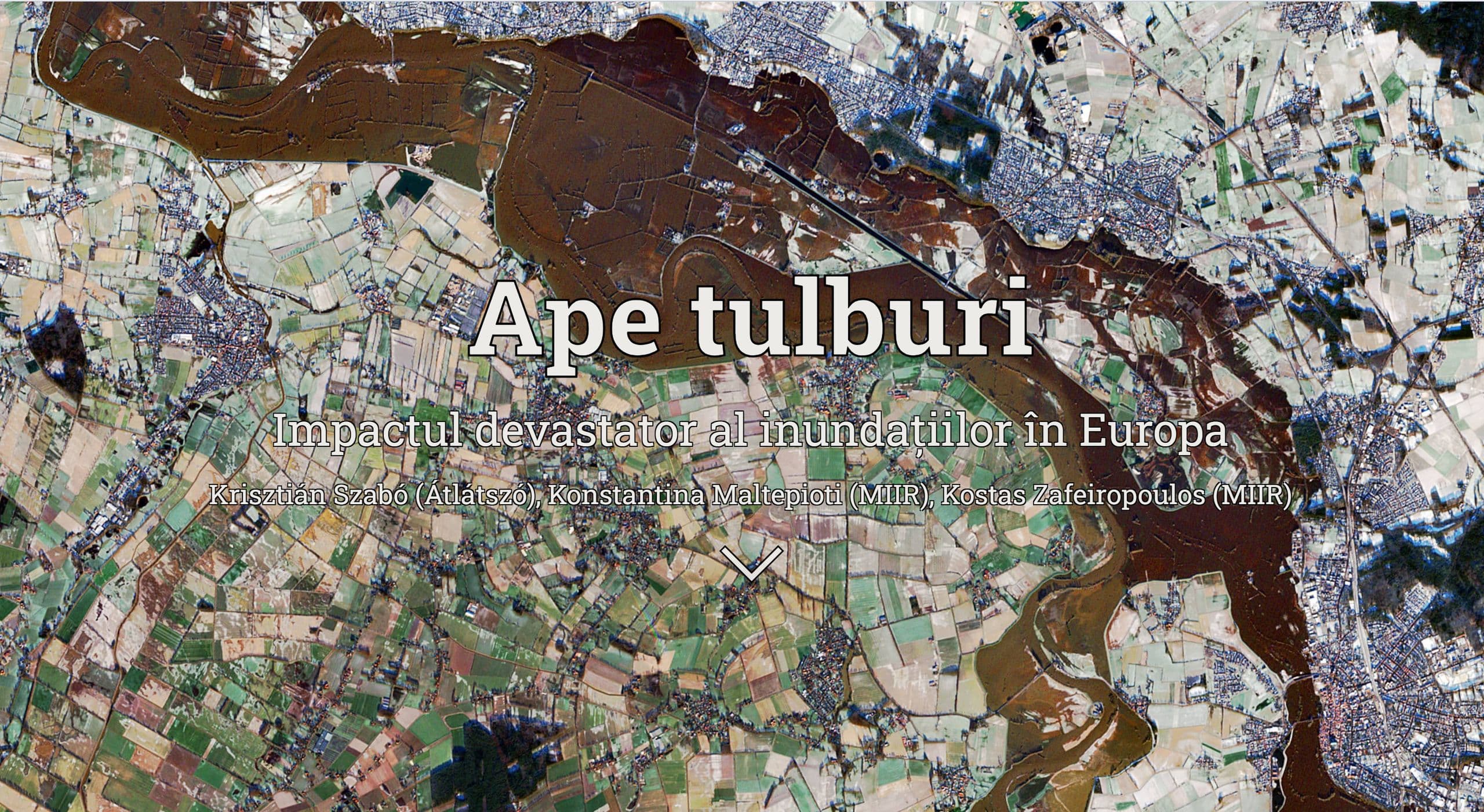 Ape tulburi in Europa - impactul inundațiilor asupra calității apelor europene