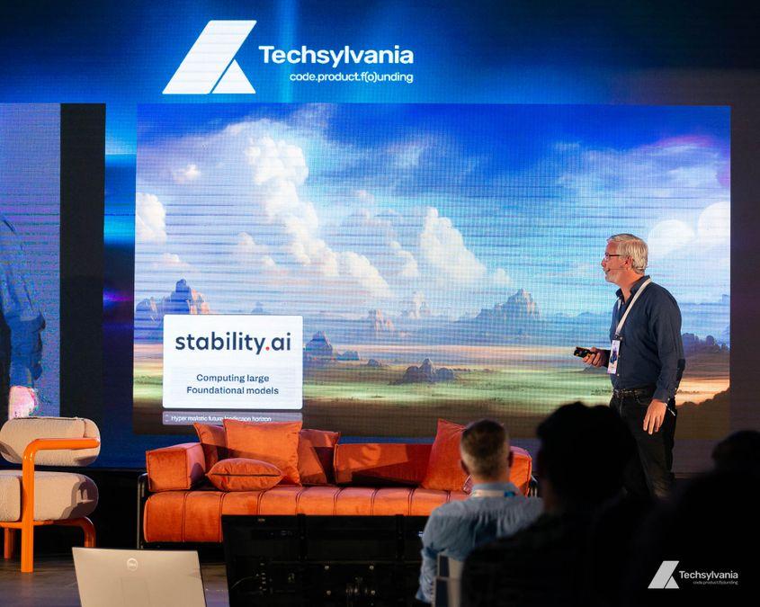 Tom Mason, Stability AI. Foto: Facebook Techsylvania