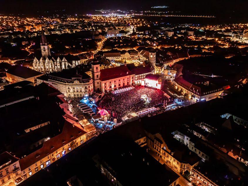 Noul normativ intrat în vigoare de la 1 mai 2025 face imposibilă organizarea ARTmania în Piața Mare din Sibiu, ca și până acum Foto: ARTmania