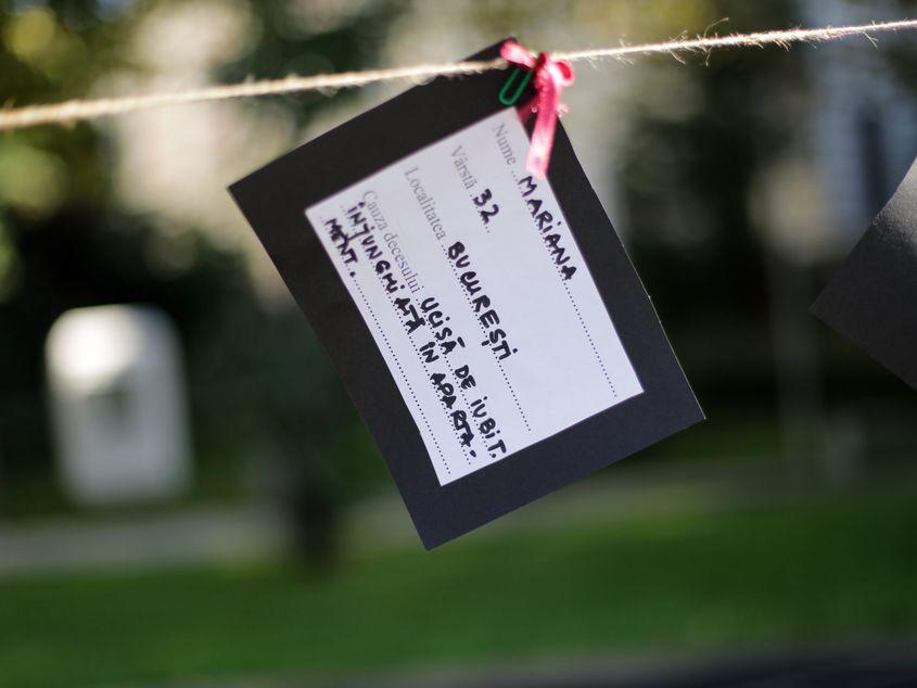 În primele 11 luni ale anului, în țară și în diasporă au fost comise 70 de femicide, conform datelor Observatorului Român pentru Analiza și Prevenirea Omorurilor Foto: Inquam Photos / George Călin