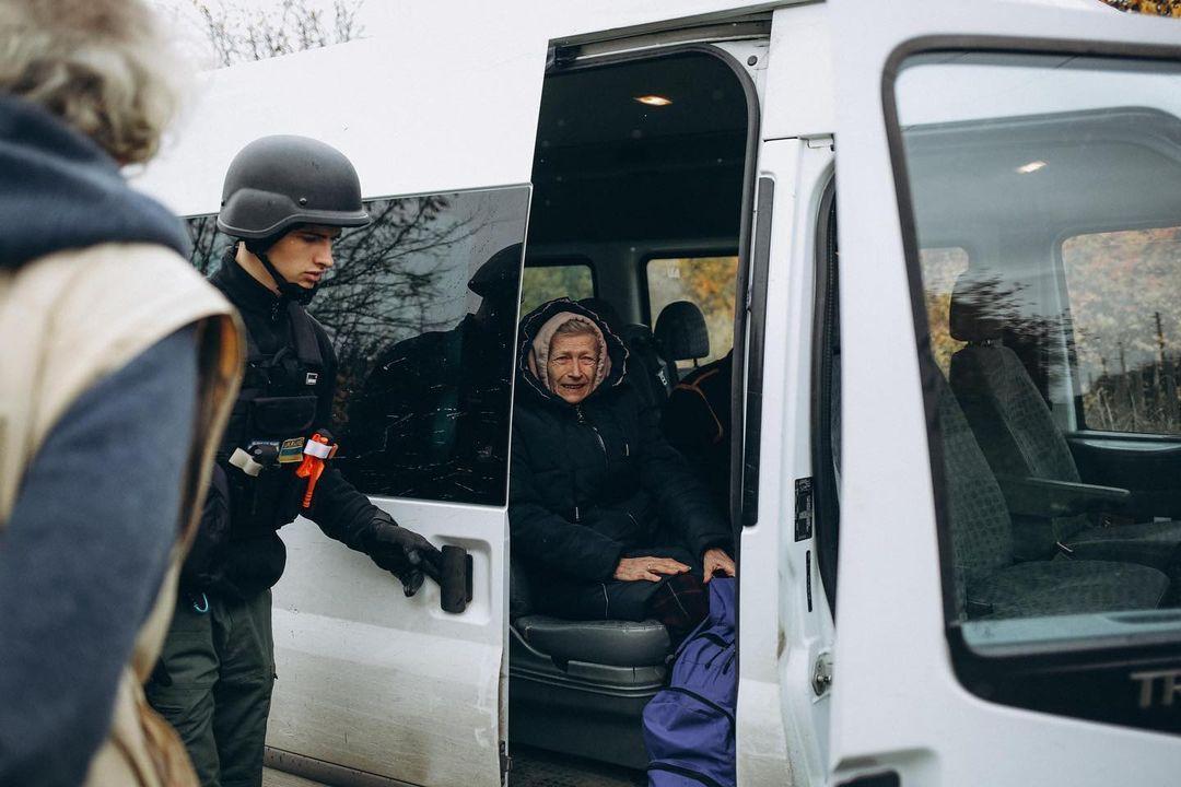 Mykola în exercițiul funcțiunii. Foto: Khrystyna Lutsyk