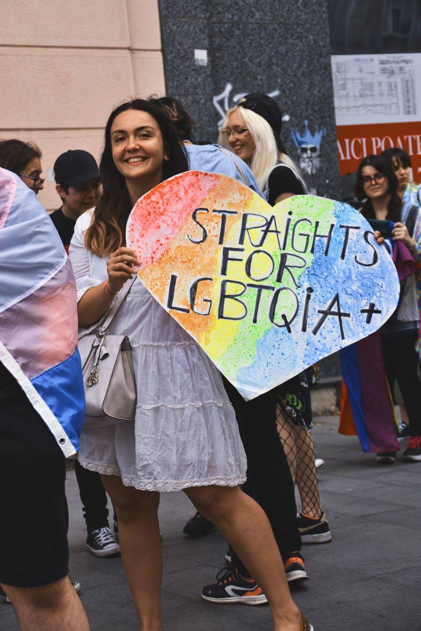 Comunitatea LGBTQ+ are și numeroși preteni sau aliați. 
foto: www.facebook.com/asociatia.accept