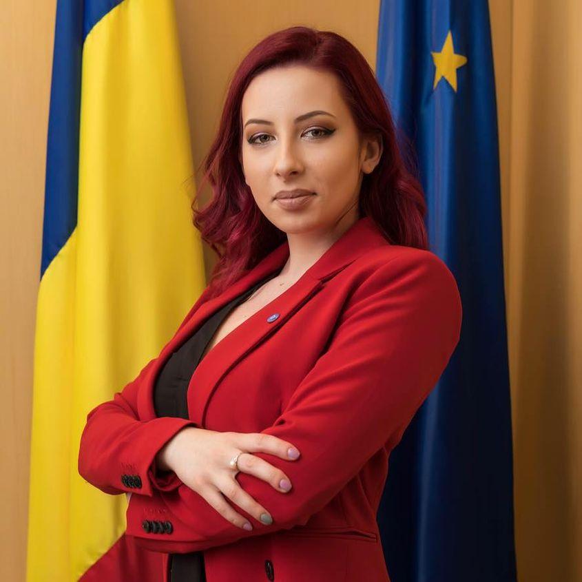 Denisa Dan, coordonatoare de programului de inernship FOTO Mihail Bălănică