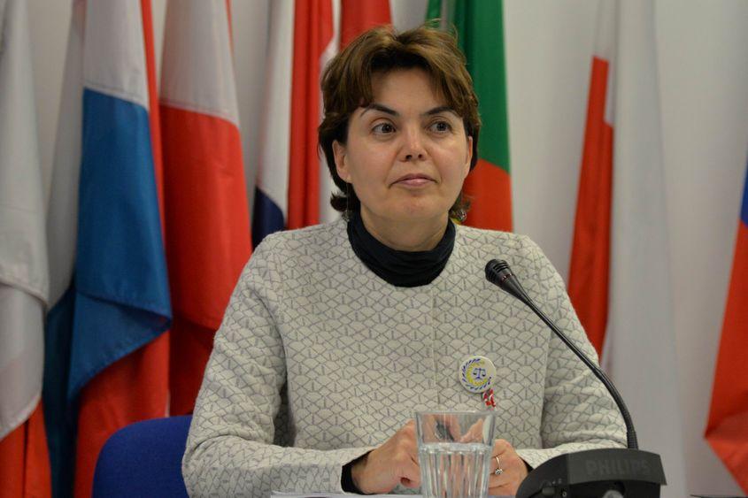 Angela Cristea, şefa Reprezentanţei Comisiei Europene la Bucureşti. Foto: Lucian Muntean