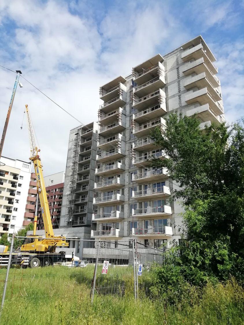 Blocul social în iunie 2022. Foto: Frontul Comun pentru Dreptul la Locuire