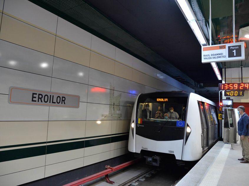 Magistrala de metrou M5 Foto: Lucian Muntean