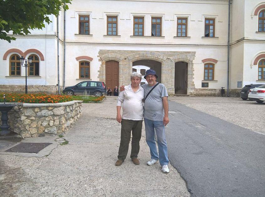 Marius Oprea și Gheorghe Petrov. Foto: Arhiva personală