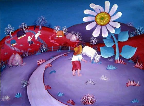 „Margareta uriașă”, de G. Ciobanu.