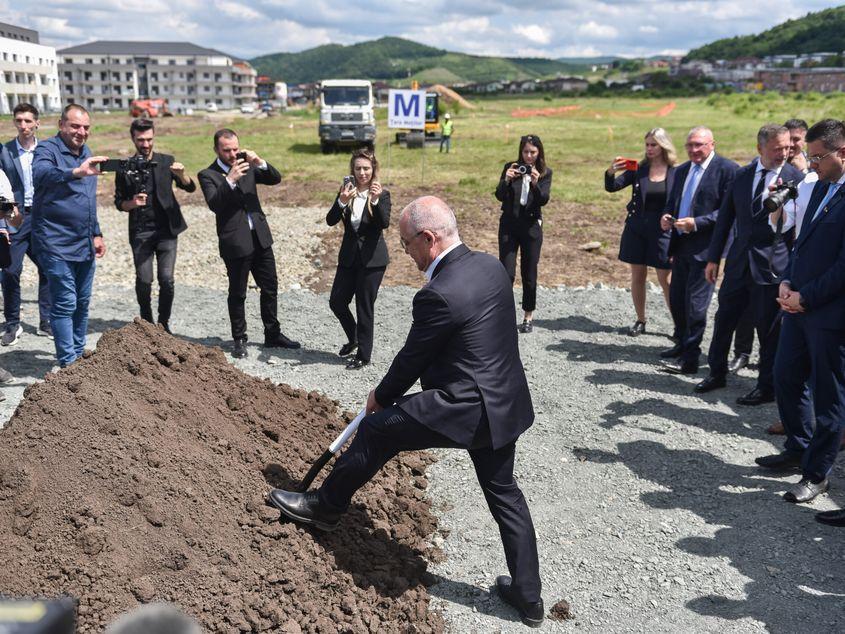 Inceperea lucrarilor la Magistrala I de metrou Cluj-Napoca,
miercuri, 5 iunie 2024. Inquam Photos / Cristi Vescan