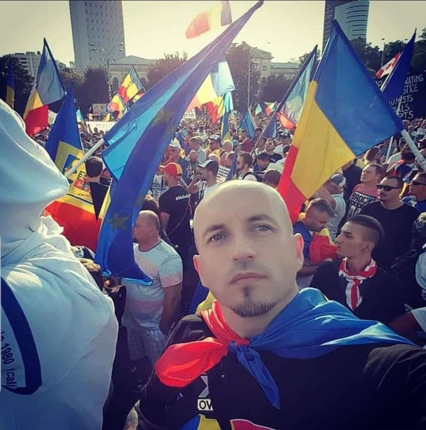 Claudiu Mihăilă, 10 august - protestul Diasporei