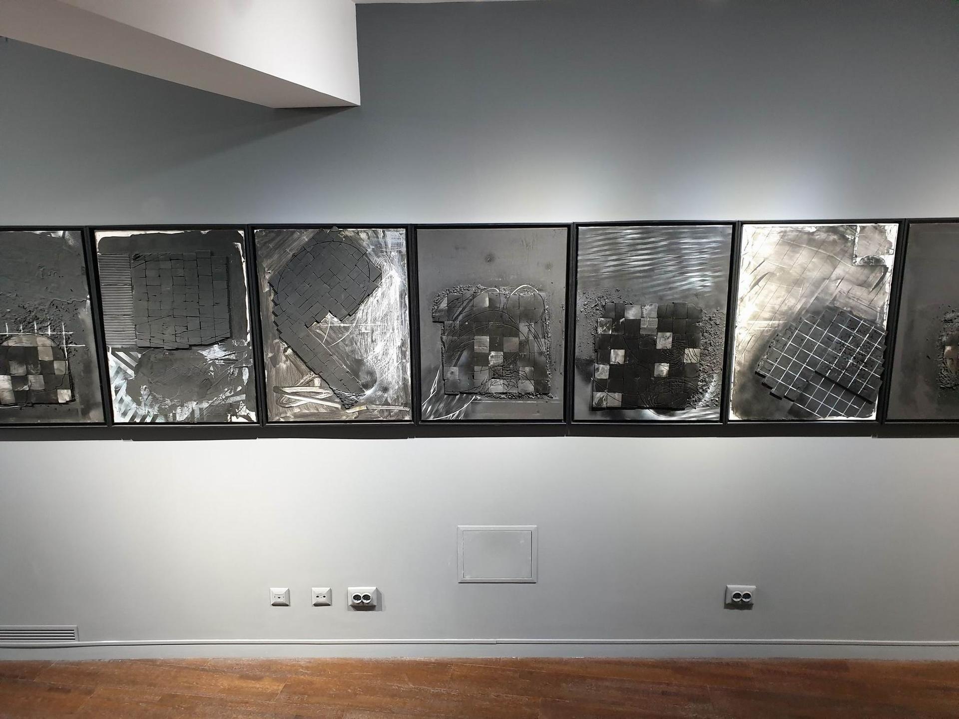 Expoziția "Diptic - Clarobscur" - Petru Lucaci. Foto Lucian Muntean