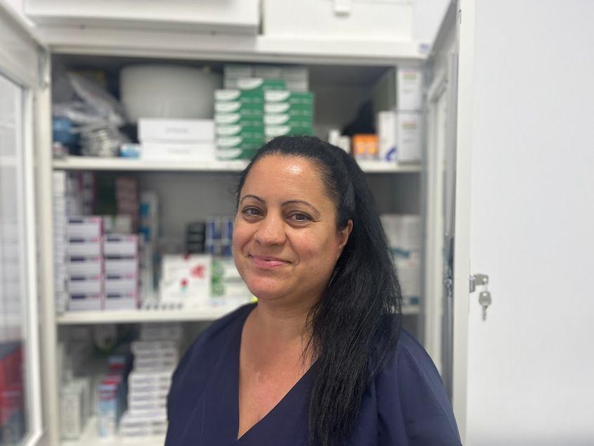 Valentina Sir, asistentă medicală la Asociația Carusel. Foto: arhiva personală