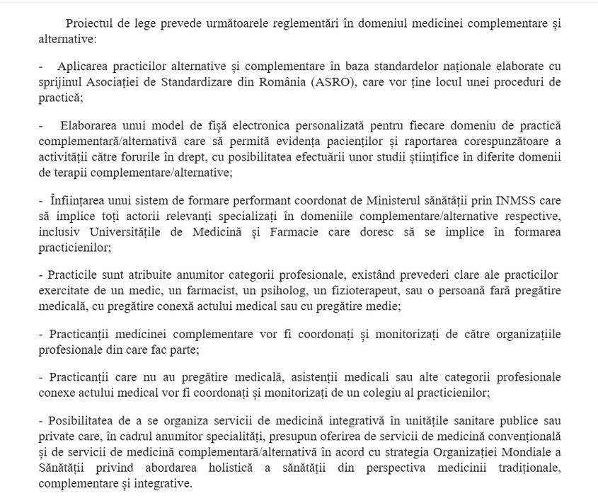 Ce reglementări va cuprinde noua lege. Punct de vedere transmis de Ministerul Sănătății către PressOne
