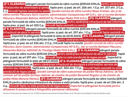 Parchetul clasează abrupt dosarul de kompromat: fapta de scurgere a unei probe din Poliția Română “nu este prevăzută de legea penală”