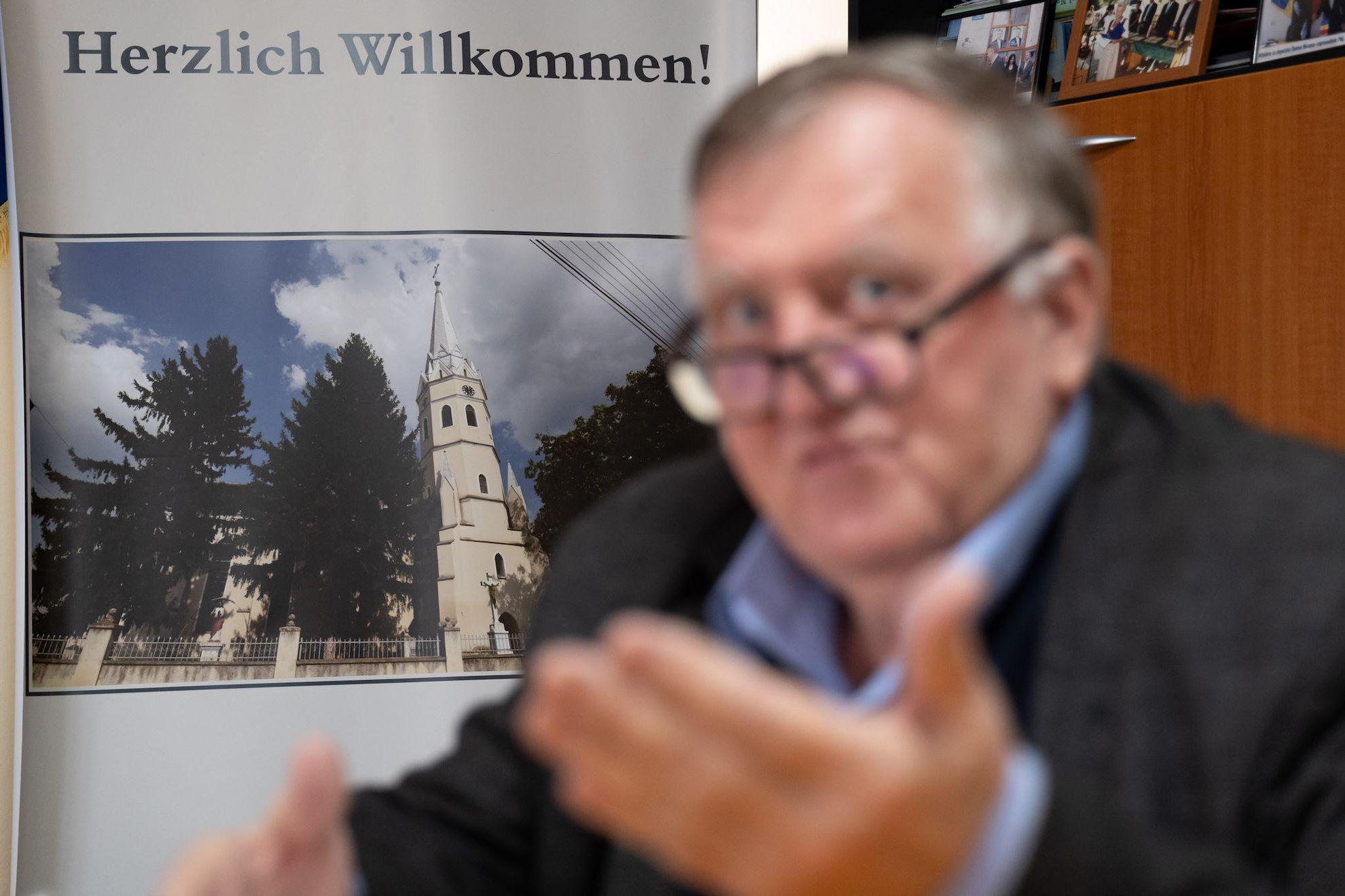 Primarul Beltiugului, Ioan Bartok-Gurzău Foto: Raul Ștef