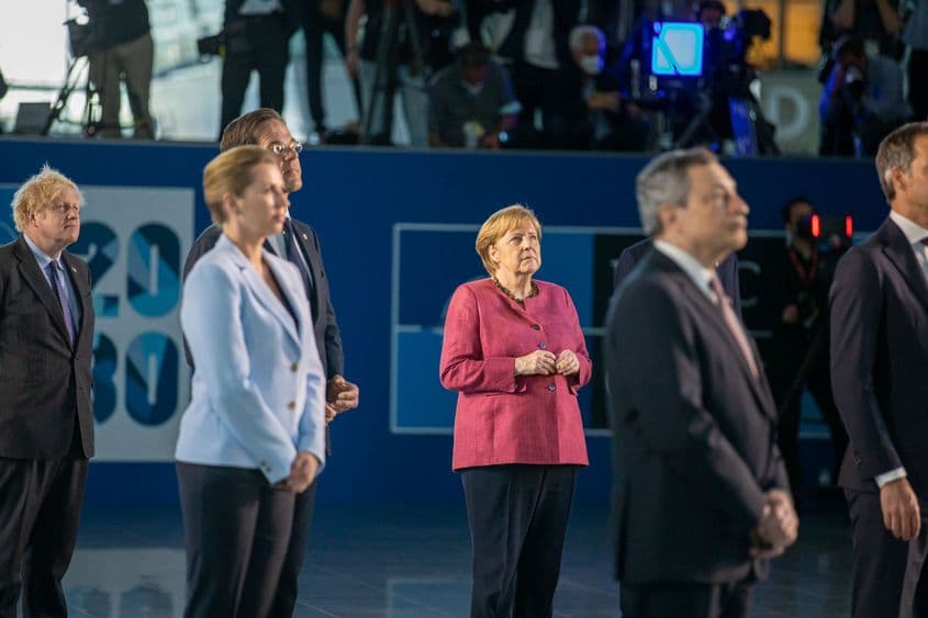 Angela Merkel, la summitul NATO de la Bruxelles, 14 iunie 2021. Foto: NATO