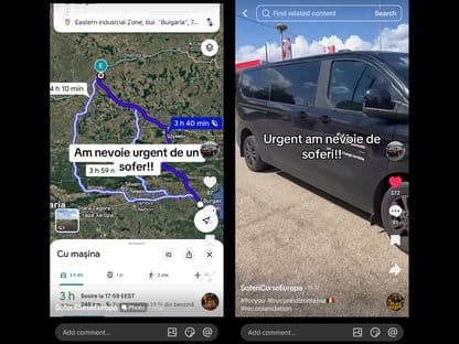 „Urgent caut șofer. Plata la încărcare”. Cum sunt recrutați prin TikTok șoferi români pentru transportul ilegal de migranți de la granițele UE
