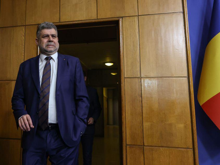 Prim-ministrul României, Marcel Ciolacu.
Foto: Inquam Photos / George Călin