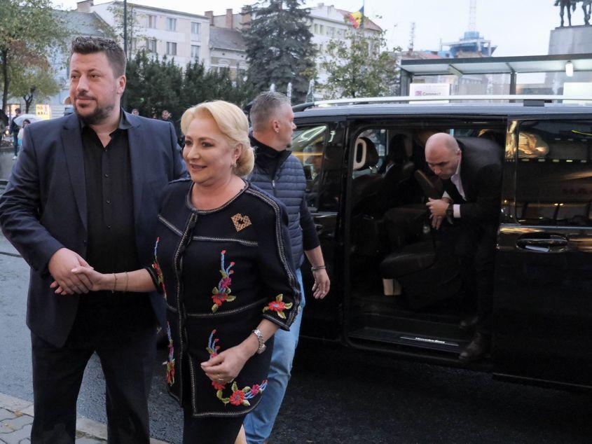 Viorica Dăncilă și Liviu Alexa la Cluj Foto: Raul Ștef / Inquam Photos