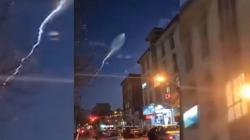 Rachete hipersonice trase de Iran spre aliații SUA din Golf. Sursa: captură video Iran International