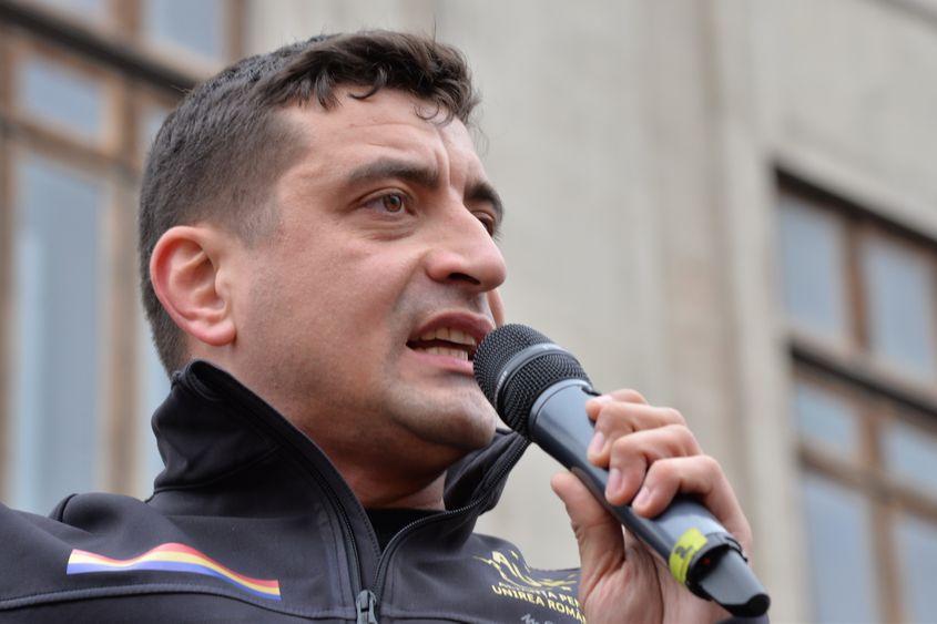 George Simion preia retorica trumpistă. Foto Lucian Muntean