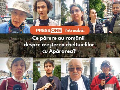 VIDEO. Ce părere au românii despre creșterea cheltuielilor cu Apărarea?