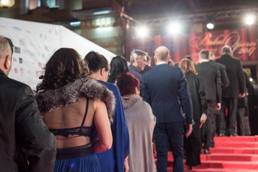 Coada de la intrare, Balul Operei 2017.