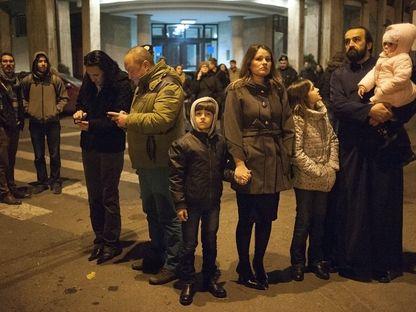 Preot la proteste: "Tinerii au realizat că suntem trecători"