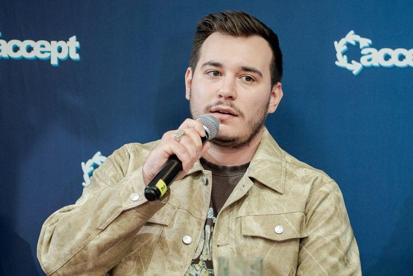 Silviu Faiăr la un eveniment Accept