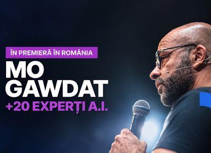 Tehnologia AI între utopie și distopie: Mo Gawdat și alți 20 de experți tech dezbat tema zilei la IQ Digital Summit Bucharest, pe 15 octombrie
